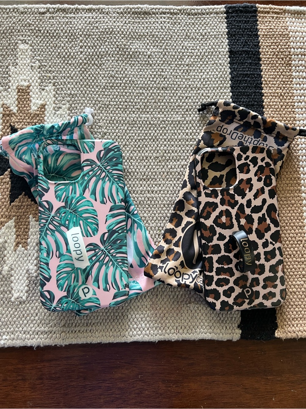 Loopy Case Tropical Pink & Leopard Print Phone Cases IPhone 12/13 Pro Max
